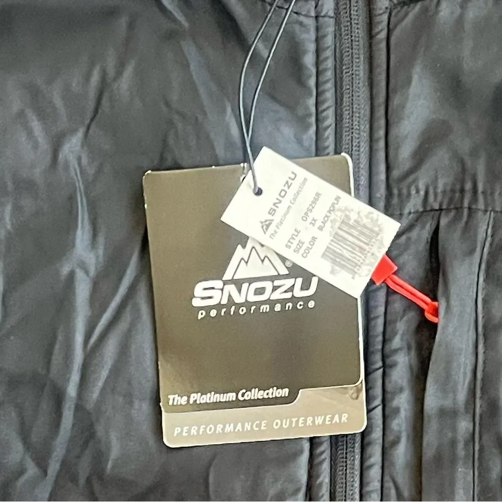 NWT Snozu Performance Outerwear  weather Resistant Fleece Vest Size 3X